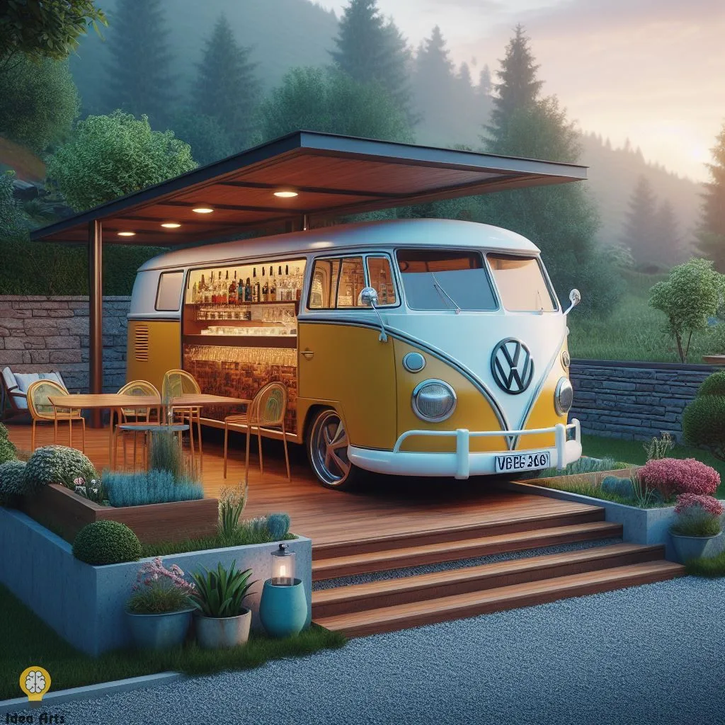 Dreaming of a Volkswagen Bus Outdoor Bar