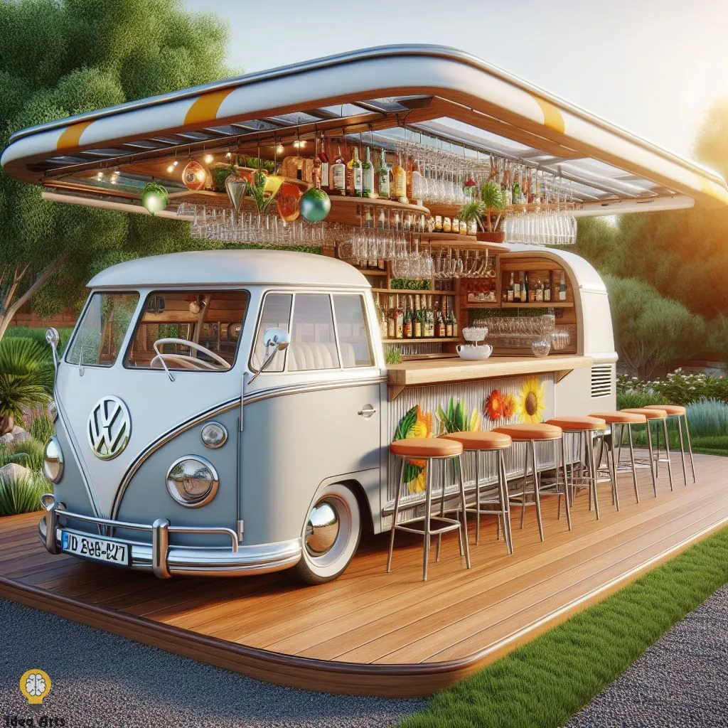 Dreaming of a Volkswagen Bus Outdoor Bar